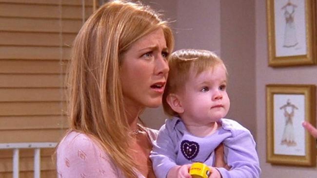  Ross and Rachel's baby Emma was played by identical twins Cali and Noelle Sheldon