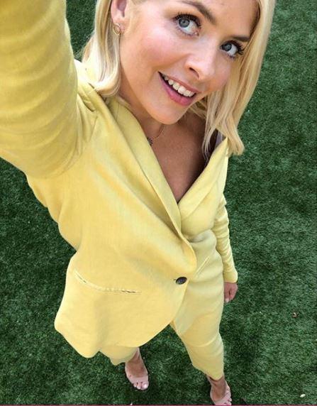  Holly Willoughby shows us how to rock a yellow suit