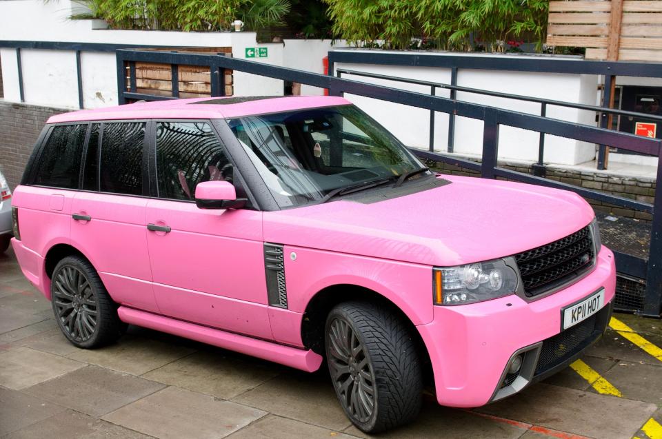  Katie Price's Land Rover cost £75,000 new, but is now worth a lot less