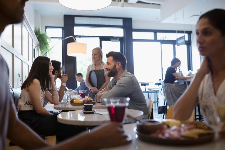  Speed dating involves singles going on a series of quick-fire dates