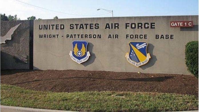  The air base in Ohio is  now on total lockdown as armed cops move