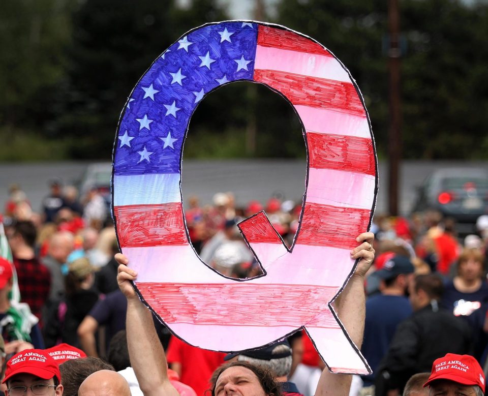  Some experts are worried the QAnon movement could turn violent