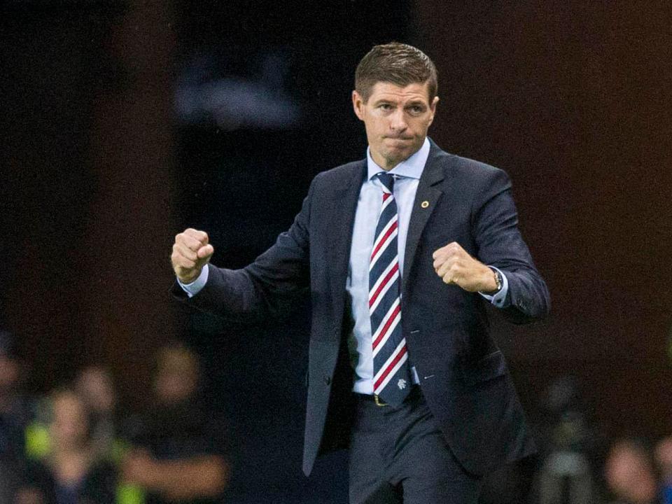  Steven Gerrard's side are looking for their first eague win