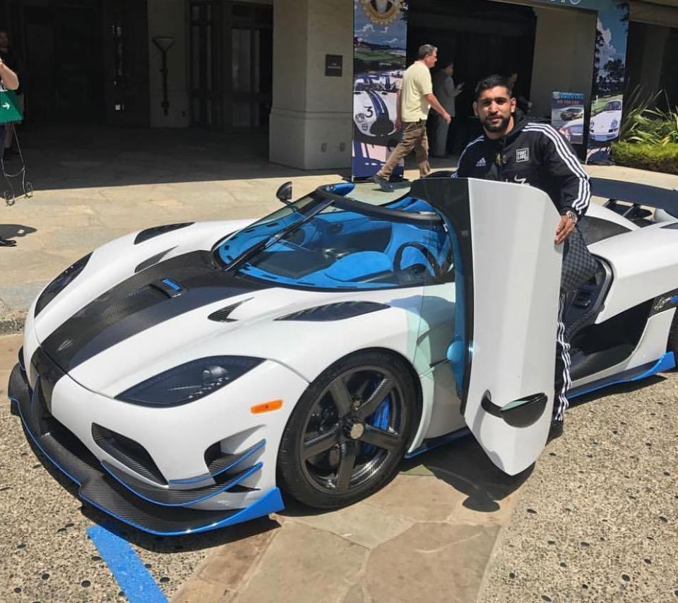 Amir Khan has bought the £2m Koenigsegg Agera RS1