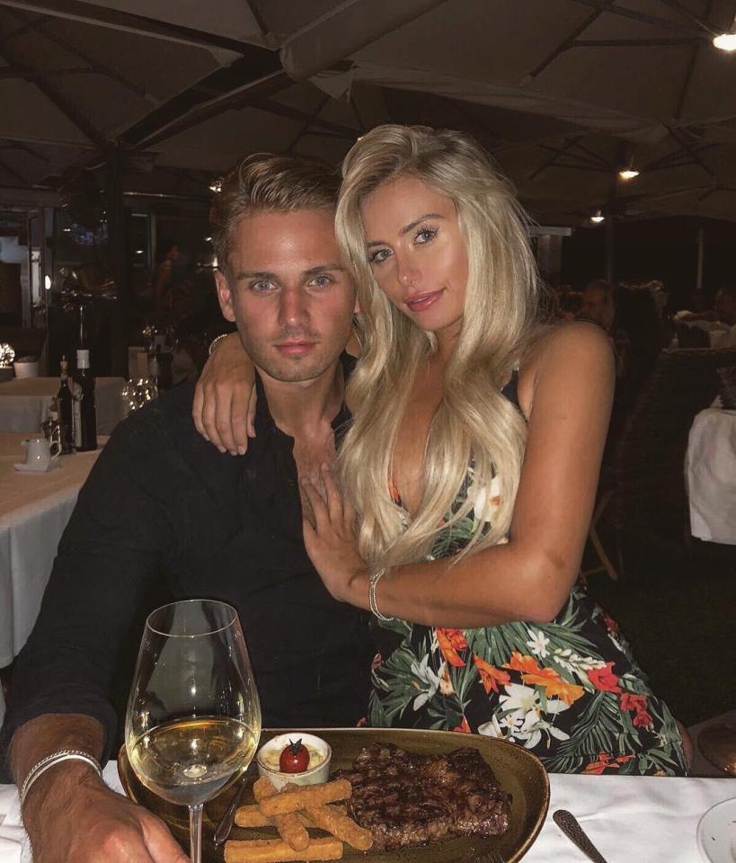  Love Island's Ellie Brown and Charlie Brake enjoyed a posh dinner in Monaco together