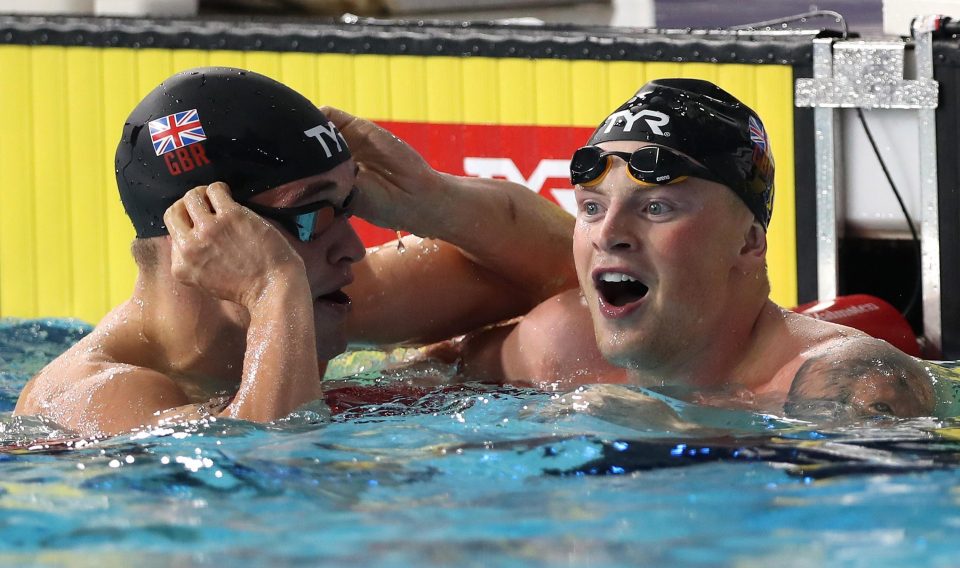  Peaty was untouchable as teammate James Wilby took silver