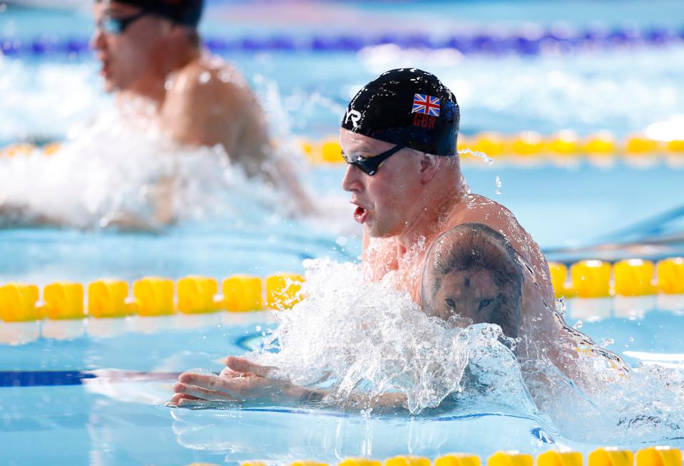  Peaty lowered his own world record on the way to defending his European title