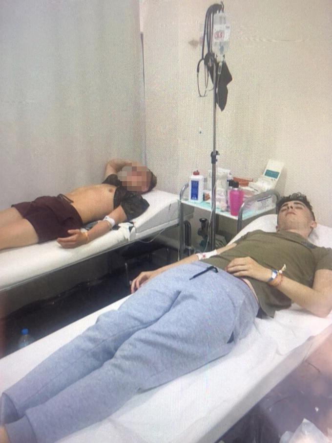  Ordeal... boys in hospital after drinking bootleg booze laced with chemical