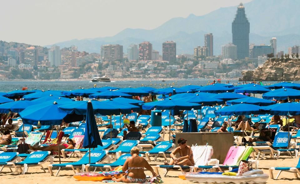  So far this year, the British market in Benidorm has registered a loss of 420,000 overnight stays