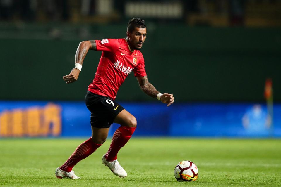  Paulinho has eight goals in eight games since rejoining the Chinese side