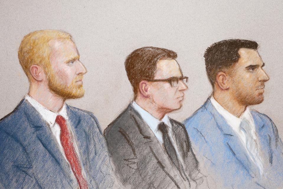  Ben Stokes, Ryan Hale & Ryan Ali in the dock on Monday