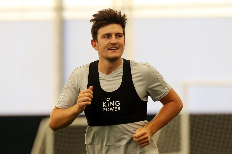 Manchester United have been after Leicester's Harry Maguire all summer