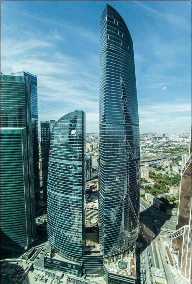  The Federation Tower in Moscow is the tallest building in Europe