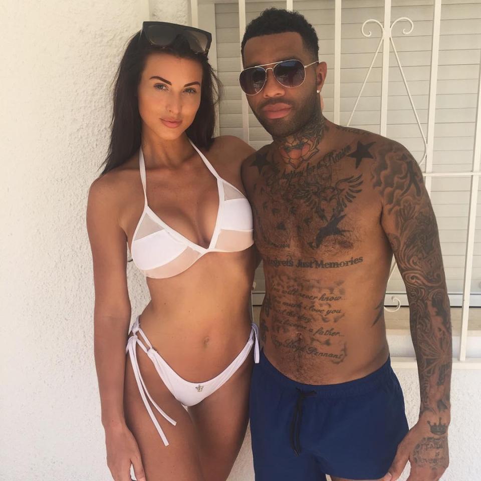  Jermaine Pennant has been warned by his wife, Alice Goodwin, to behave inside the CBB house