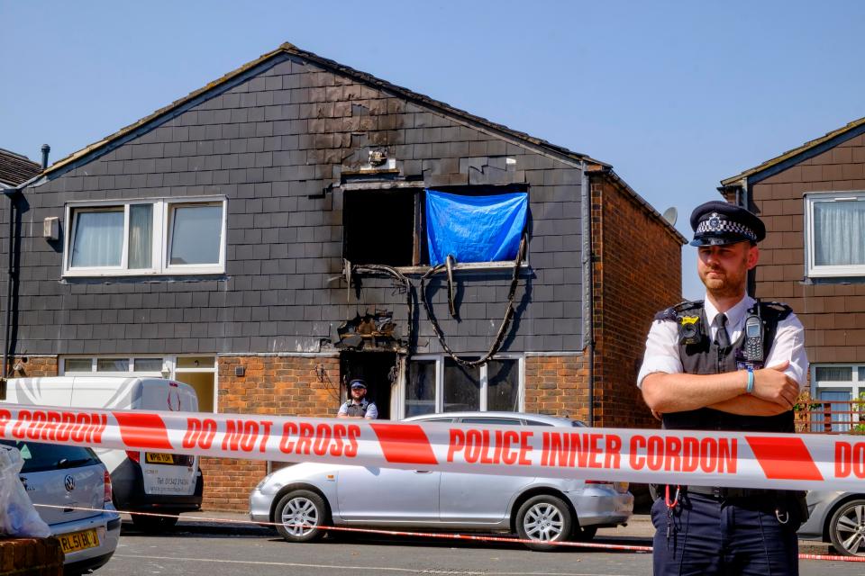  Joel died trapped in his bedroom after a fire was deliberately started at his home