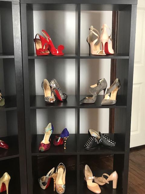 The shoe-aholic claims she works just two hours a day on average