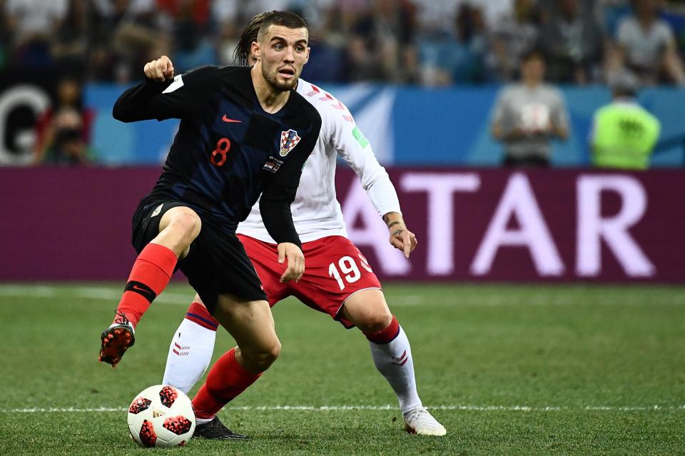  Kovacic was a World Cup finalist with Croatia this summer