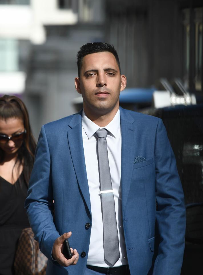  Co-accused Ryan Ali was seen making his way to the court today