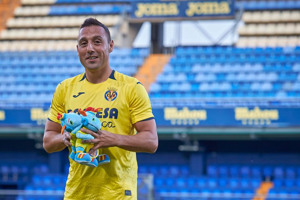  Santi Cazorla made his first competitive appearance since October 2016