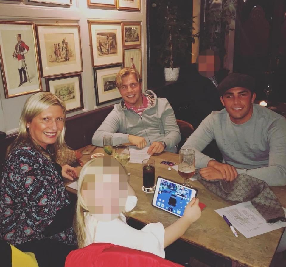  Jack Fincham posts sweet snap of his family on social media