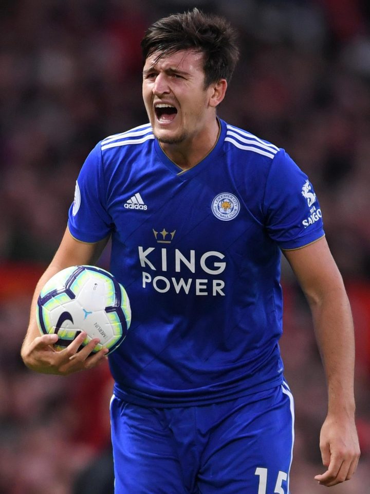 Leicester's Harry Maguire was also on Mourinho's radar