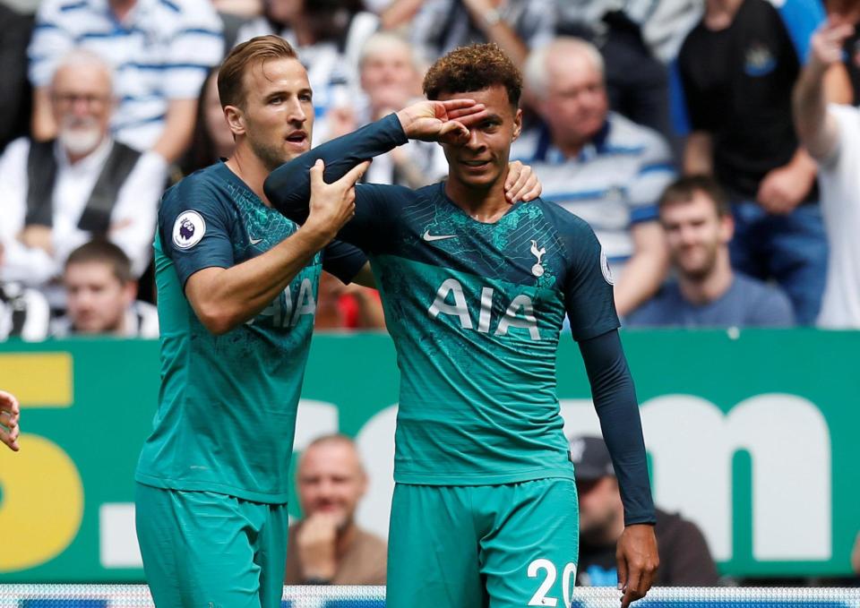 Dele Alli only debuted his new celebration after scoring against Newcastle this month