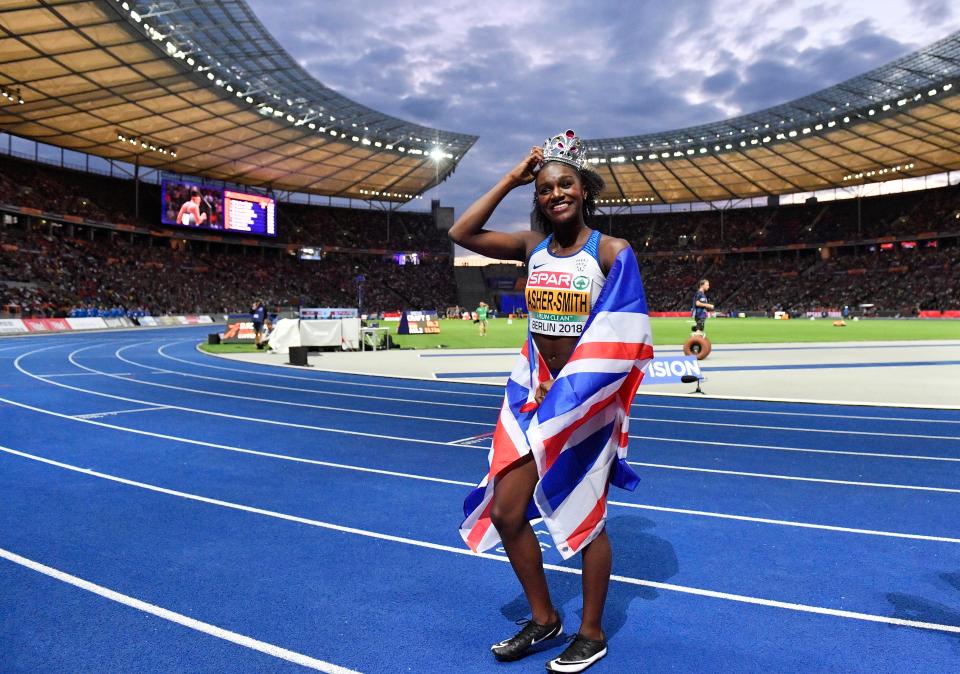  Asher-Smith is now being tipped to win Olympic gold at Tokyo 2020