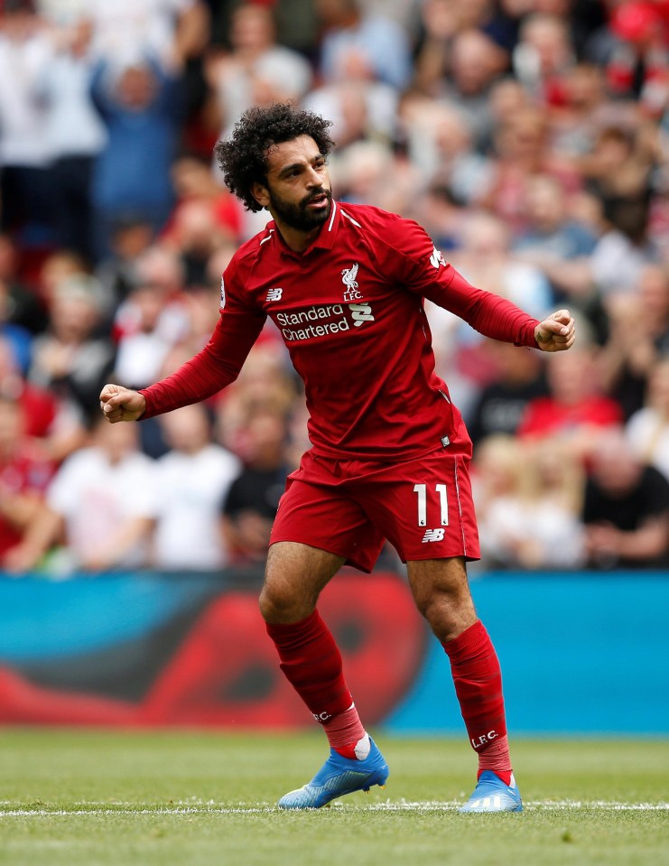 Mohamed Salah opened his account for the season