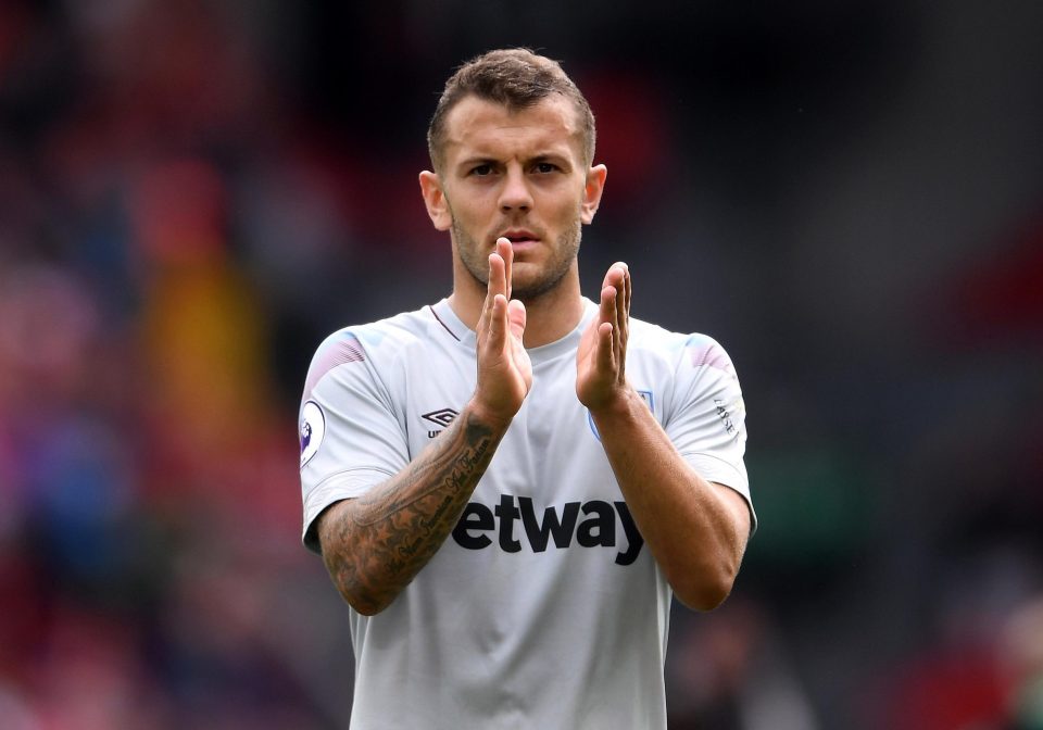  Wilshere was released by the Gunners after 17 years and joined West Ham, the club he supports, on a free transfer