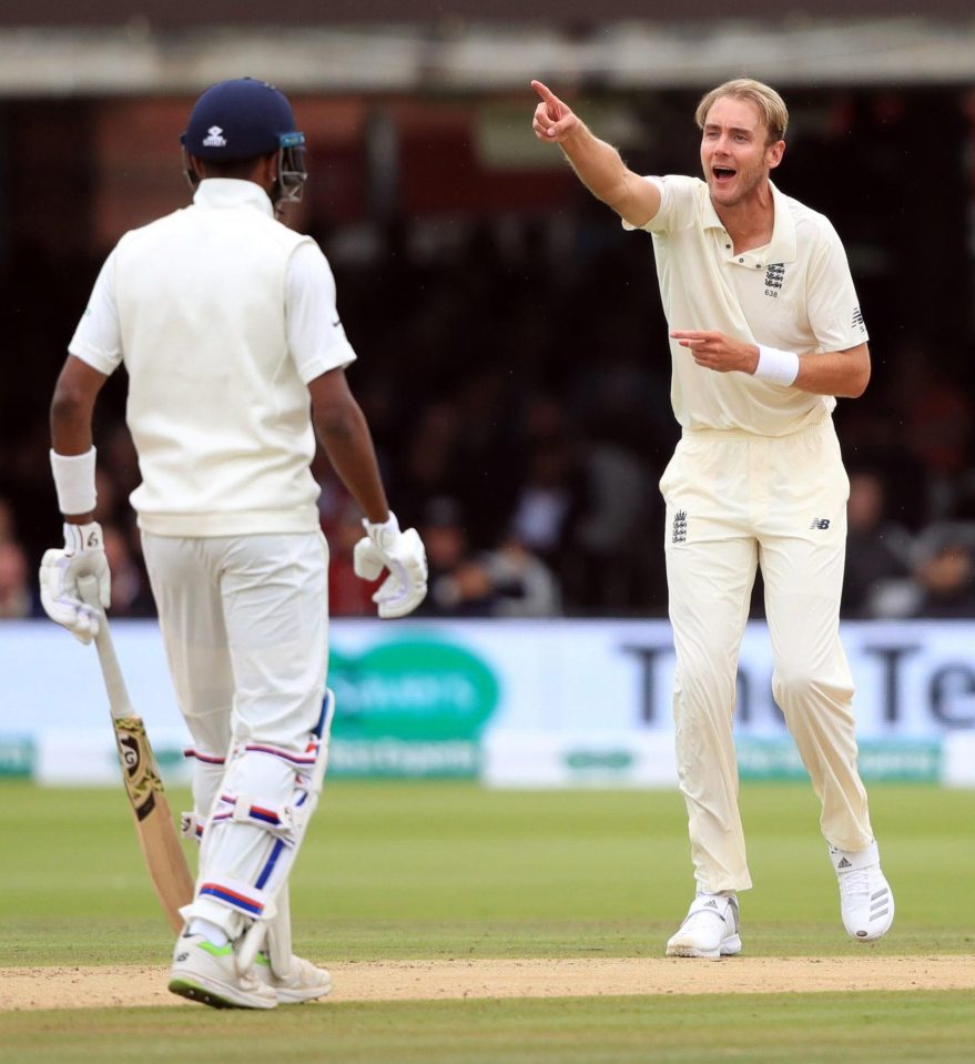 Veteran paceman Stuart Broad was the main tormentor of India as England went 2-0 up 