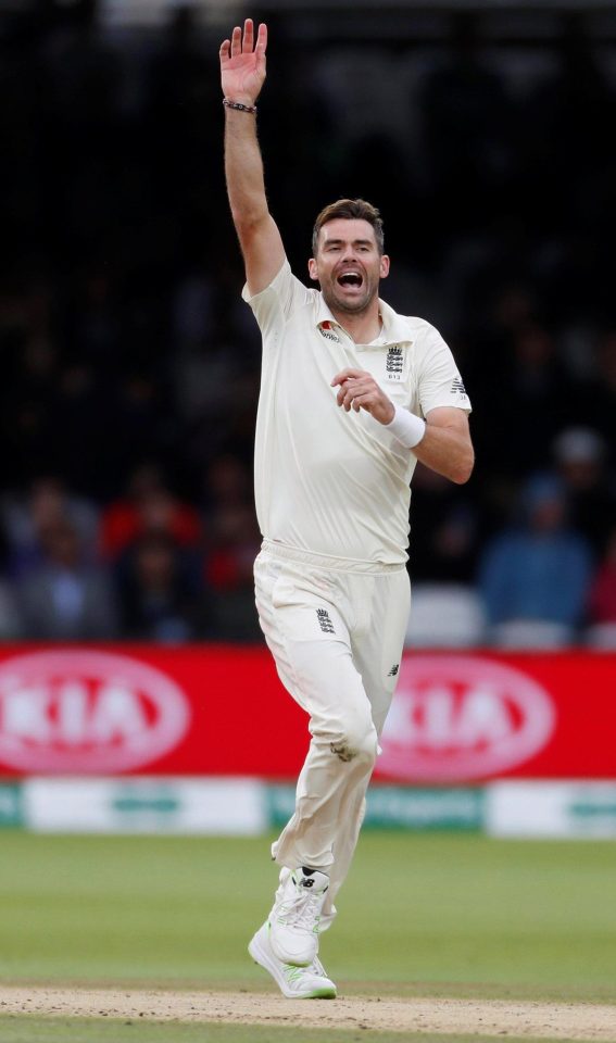 James Anderson pulled off another historic achievement as England beat India