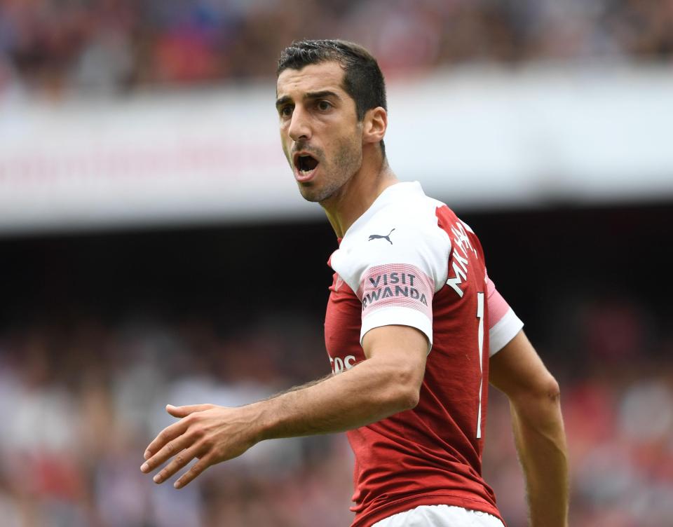  Henrikh Mkhitaryan appeared in menacing form in the 3-2 loss to Chelsea