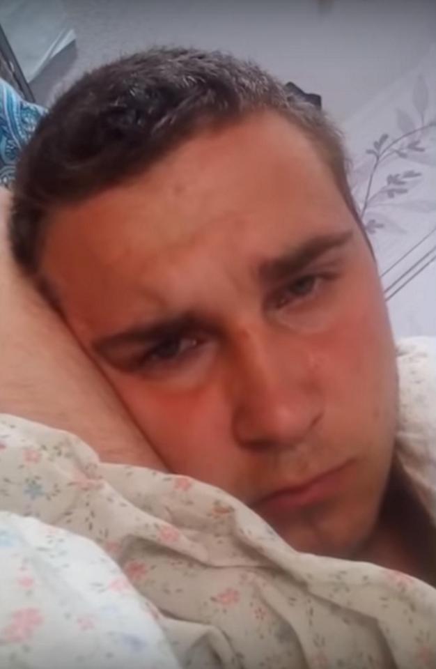  Vladimir Sharov had made a fake video of himself sick in bed to try and trick police