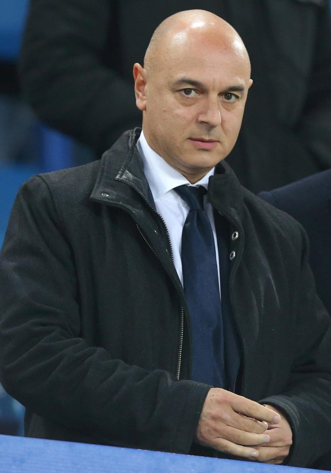  Spurs supremo Daniel Levy still hopes the move will be sorted out in mid-season