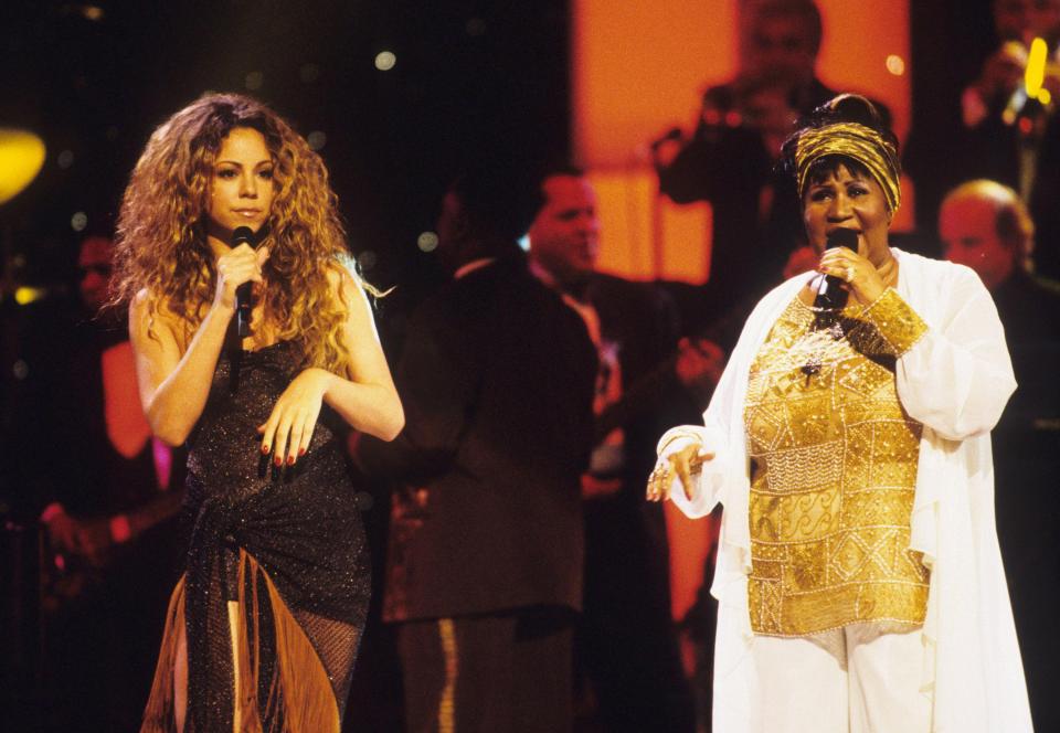  Mariah and Aretha performed together for VH1's 1998 show Divas Live