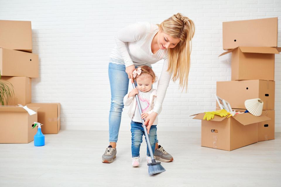  Give kids simple cleaning tasks these holidays - it'll keep the house tidy and them busy