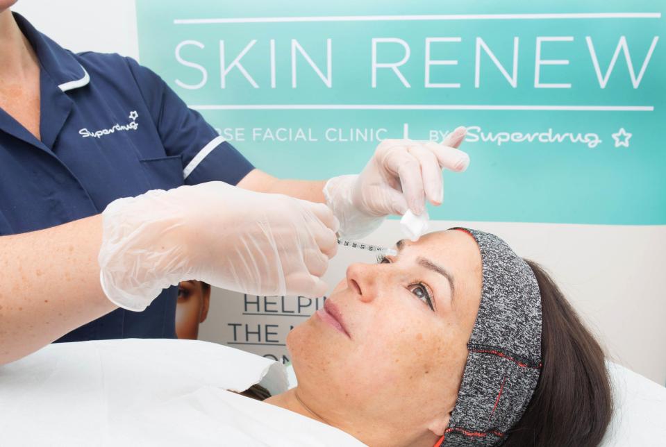  Superdrug's Skin Renew service will only offer treatments to those aged over 25 who have booked through their customer care line