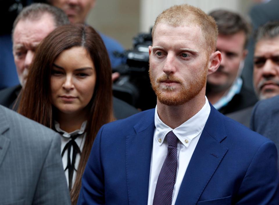 Ben Stokes was found not guilty of affray in Bristol earlier this week