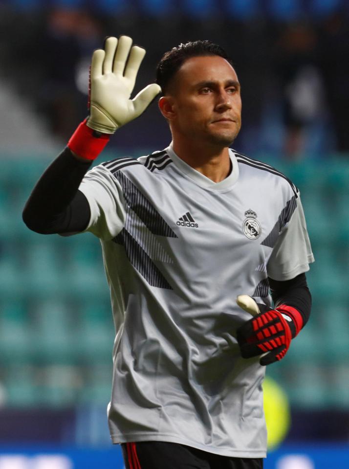  Navas has been the first-choice for three seasons at the Bernabeu