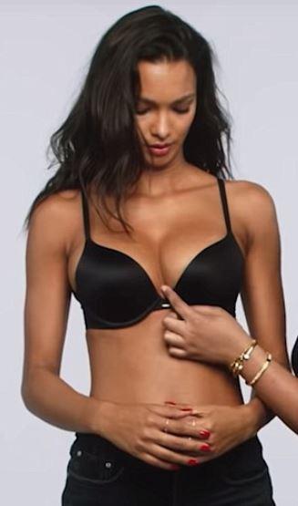  Lais Ribeiro said she'd never had a proper fitting before