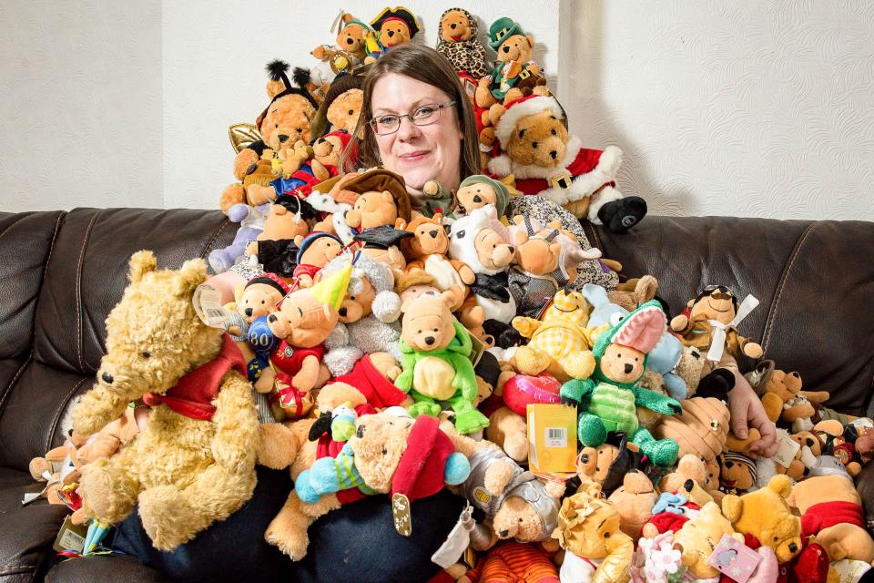  She plans to sell off her 265-strong bear collection