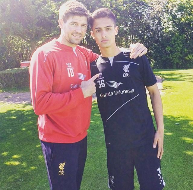 Dhanda got the chance to learn from the likes of Steven Gerrard while coming through the Liverpool ranks