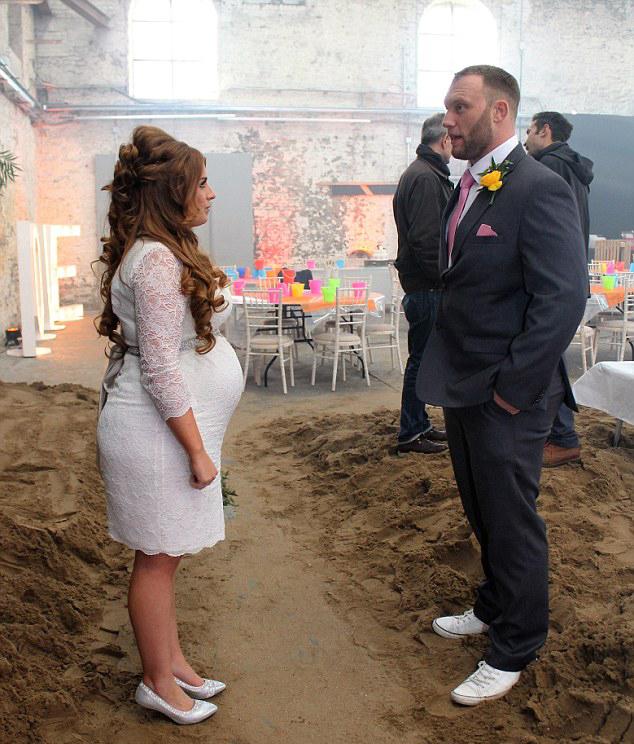  Pregnant Biana was repeatedly reduced to tears in what was labelled the 'worst wedding ever'