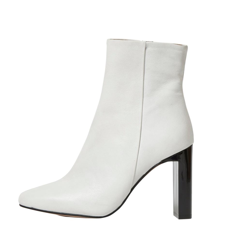  White ankle boots aren't going out of fashion anytime soon