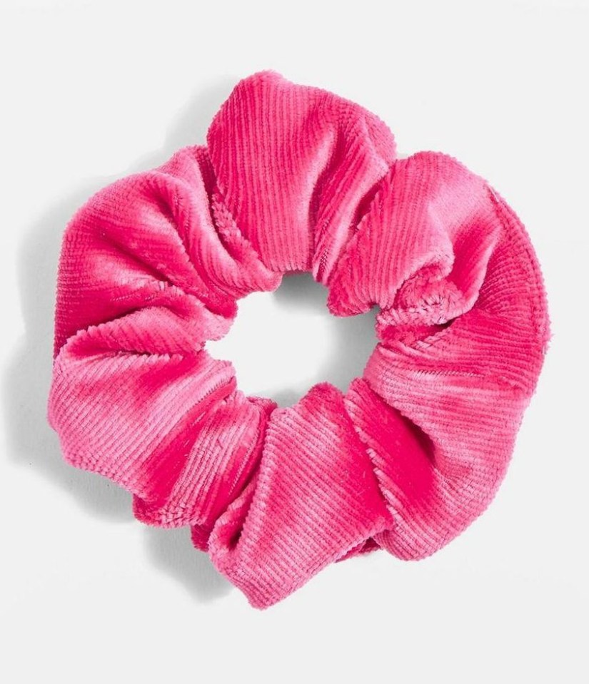 Scrunchies have made a comeback