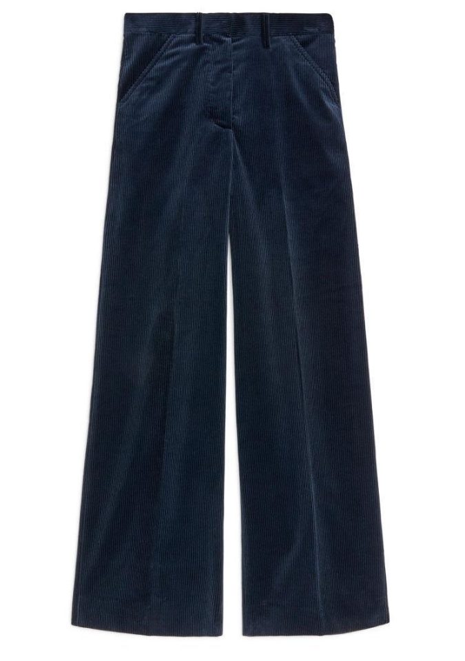  These wide-leg trousers are the ideal workwear style