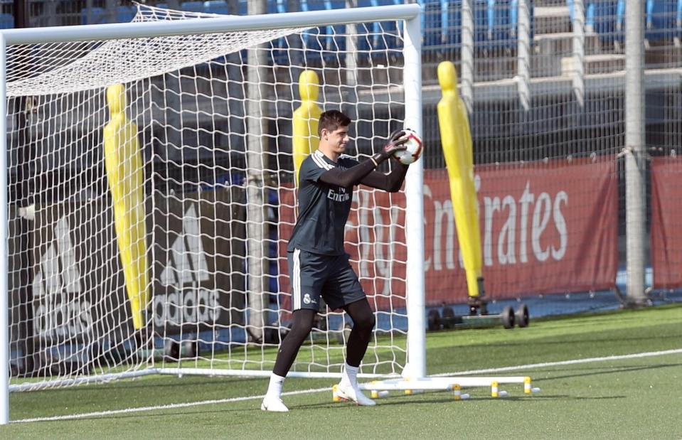 Training sessions for Courtois and Navas are intense as they battle for places