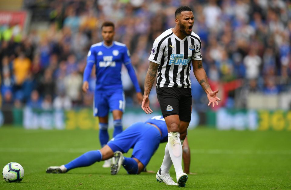 Jamaal Lascelles is missing the game with an ankle problem according to the club