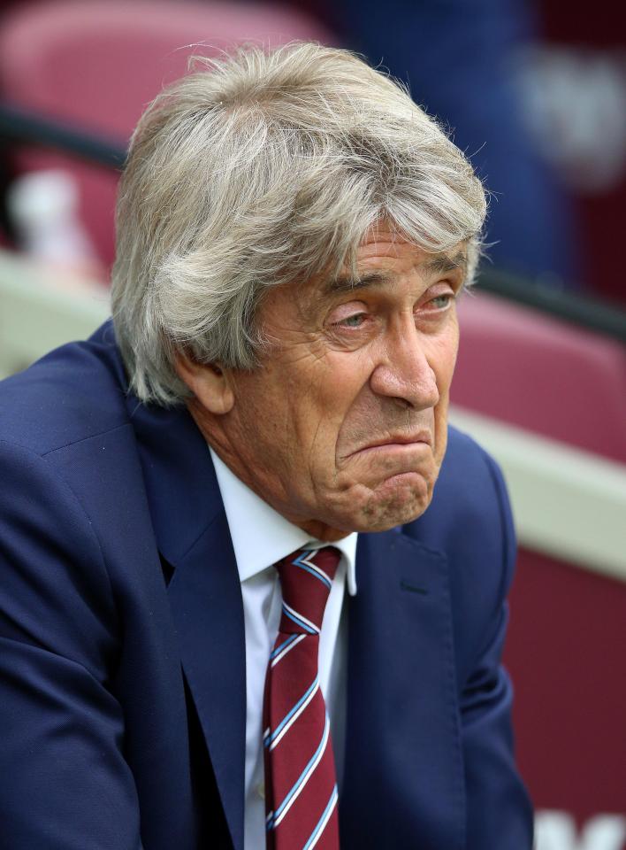  Manuel Pellegrini is said to be considering axing Mark Noble due to concerns over the dynamism of his midfield