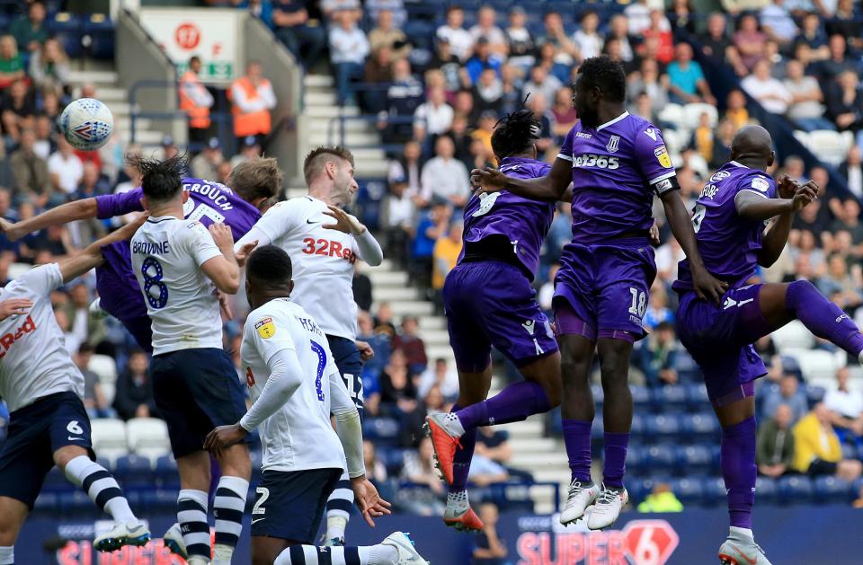  Peter Crouch leaped highest to score his 200th senior goal